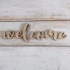 Oh! You're Lovely Craft Supplies Welcome Wood Cutout- Bundle Of 5