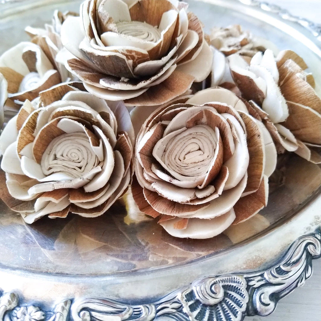 Oh! You're Lovely Forest Poppy - Set Of 12 - 2.5 Inches Sola Wood Flower Sets