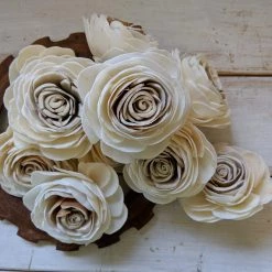 Sola Wood Flowers Wholesale Harvest Rose - Set Of 12 - Multiple Sizes Available Sola Wood Flower Sets