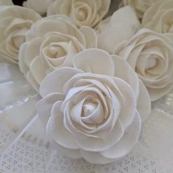 Sola Wood Flowers Wholesale Rosie - Set Of 12 - Multiple Sizes Available Sola Wood Flower Sets