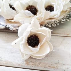 Oh! You're Lovely Frida - Set Of 12- 3 Inches Sola Wood Flower Sets