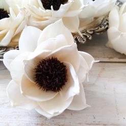 Oh! You're Lovely Frida - Set Of 12- 3 Inches Sola Wood Flower Sets