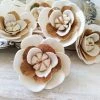 Oh! You're Lovely Sola Wood Flower Sets Charm - Set Of 12 - 2.5 Inches
