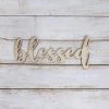 Oh! You're Lovely Blessed Wood Cutout- Bundle Of 5 Craft Supplies