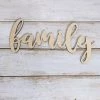 Oh! You're Lovely Family Wood Cutout- Bundle Of 5