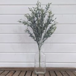 Oh! You're Lovely - Sola Wood Flowers Italian Ruscus Stem Artificial Greenery - 21 Inches Greenery And Filler