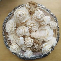 Sola Wood Flowers Wholesale Succulent Assortment - Sets Of 50