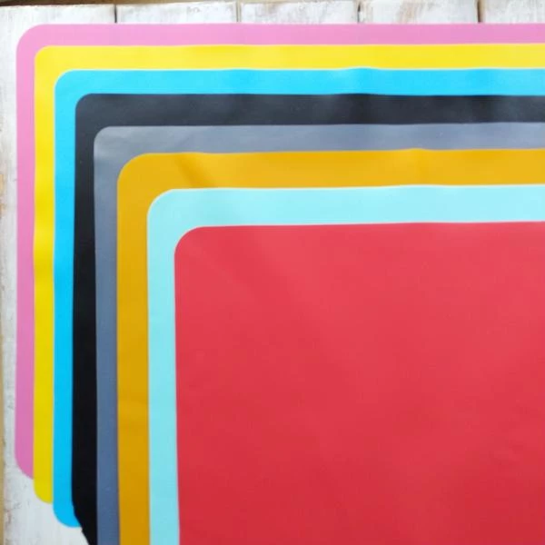 Sola Wood Flowers Wholesale Bulk Sola Wood Flower Packs Hot Glue Safe Silicone Mat- Random Assortment 10 Pack