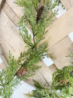 Oh! You're Lovely - Sola Wood Flowers Dainty Pine - Garland - 6 Feet Greenery And Filler