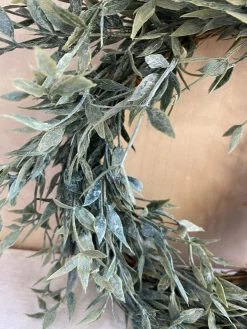 Oh! You're Lovely - Sola Wood Flowers Italian Ruscus Mini Wreath- Artificial