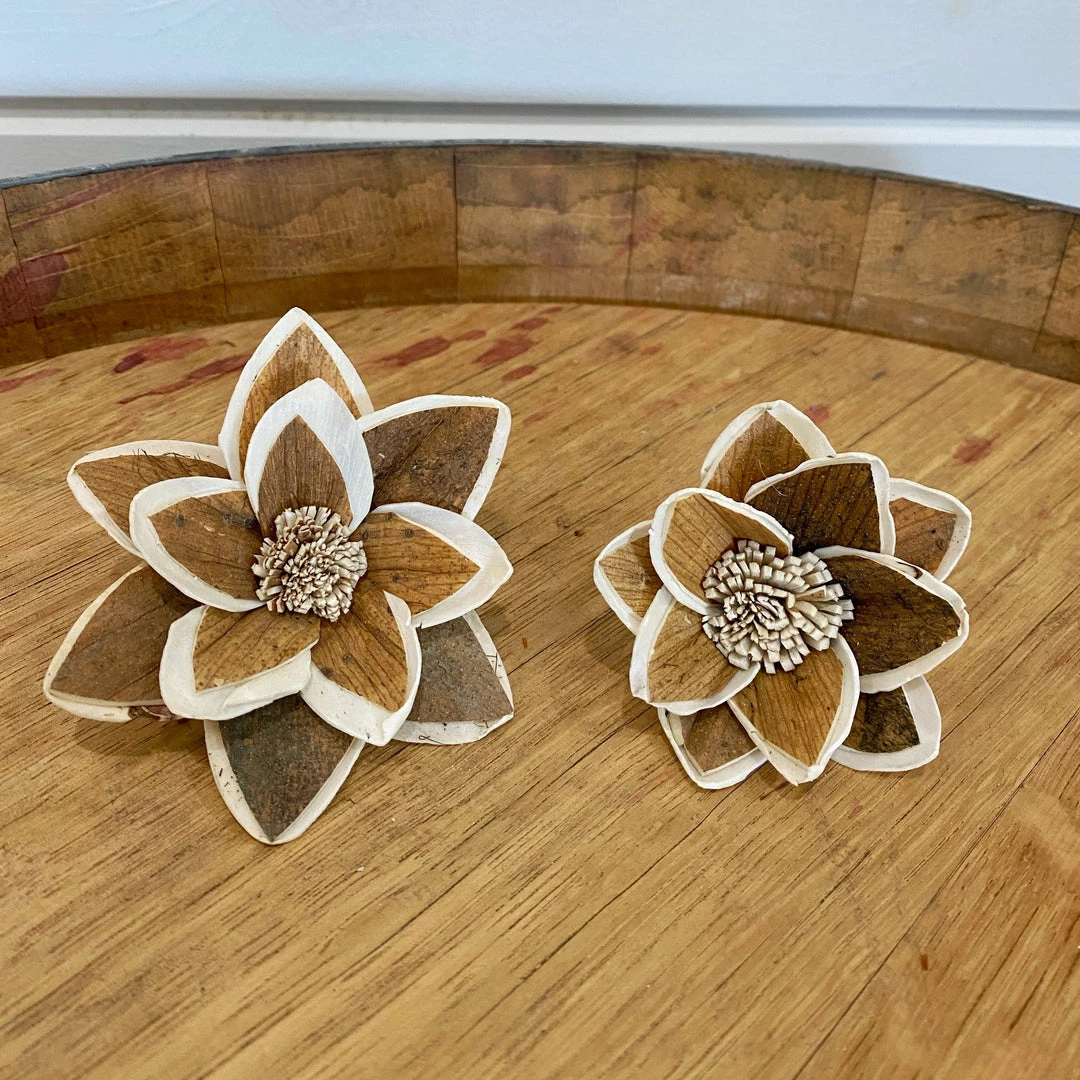 Oh! You're Lovely Twyla™- Set Of 12 - 3 Inches Sola Wood Flower Sets