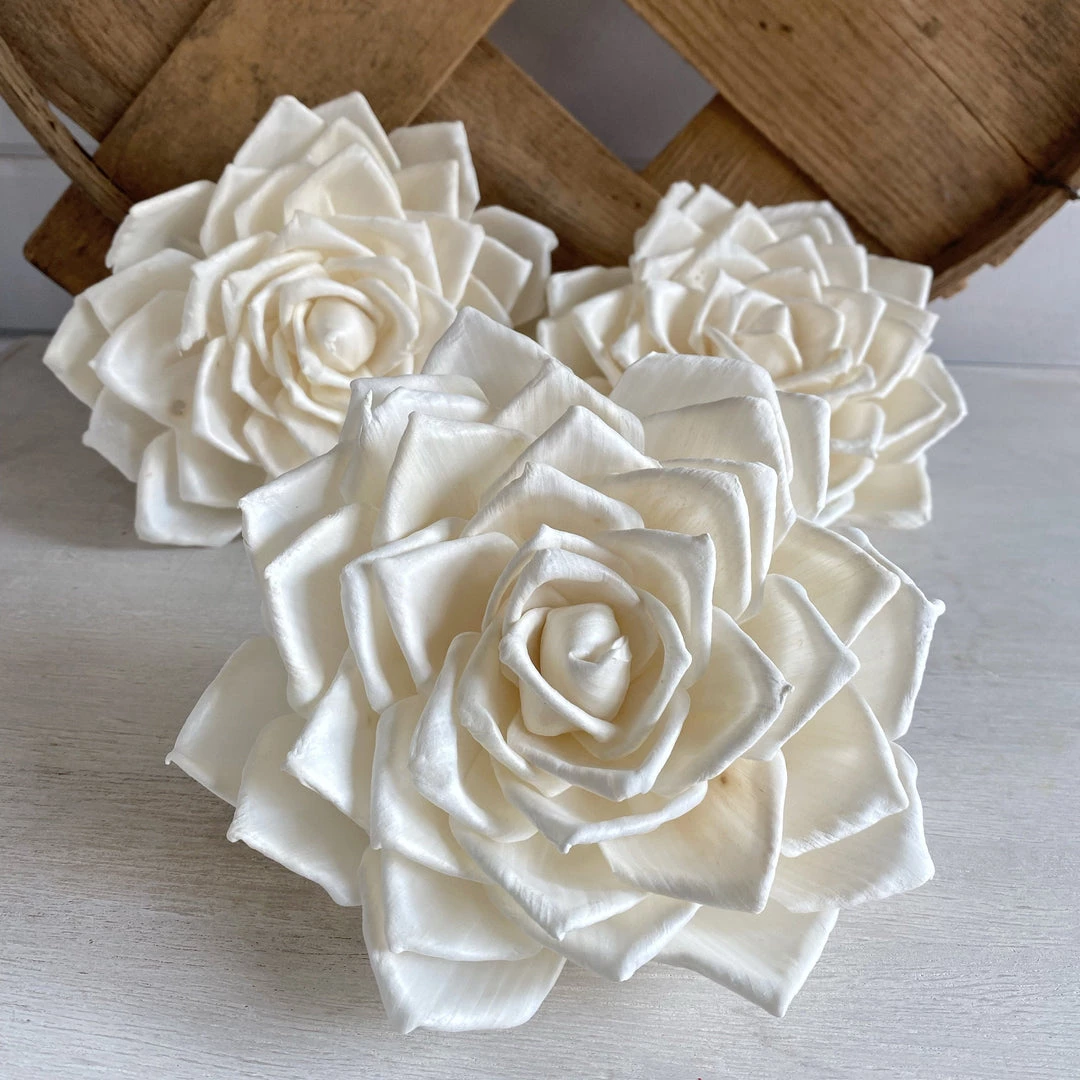 Oh! You're Lovely Thelma | X-Large | Set Of 3 Sola Wood Flower Sets