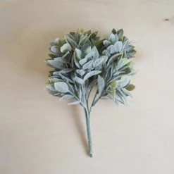 Oh! You're Lovely - Sola Wood Flowers Flocked Large Ruscus Leaves - Artificial Greenery - 11 Inches Greenery And Filler
