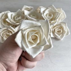 Oh! You're Lovely Enchanted™ - Set Of 12 - Multiple Sizes Available Sola Wood Flower Sets