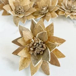 Oh! You're Lovely Donnie ™ - Set Of 12 - Multiple Sizes Available Sola Wood Flower Sets