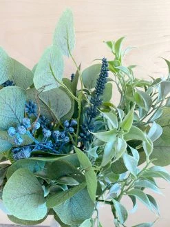 Oh! You're Lovely - Sola Wood Flowers Silver Dollar Eucalyptus Mix | Artificial | 18 Inches Greenery And Filler