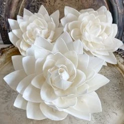 Oh! You're Lovely Dahlia | X-Large | Set Of 3 Sola Wood Flower Sets