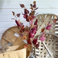 Oh! You're Lovely - Sola Wood Flowers Greenery And Filler Fall Leaves | Burgundy