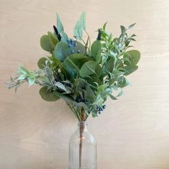 Oh! You're Lovely - Sola Wood Flowers Silver Dollar Eucalyptus Mix | Artificial | 18 Inches Greenery And Filler