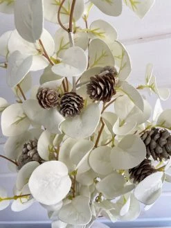 Oh! You're Lovely - Sola Wood Flowers Greenery And Filler Frosted Winter Eucalyptus | Faux | Premier Collection