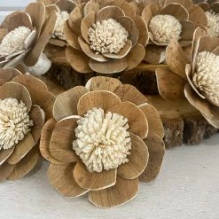 Oh! You're Lovely Sola Wood Flower Sets Pamela™ Set Of 12 - Multiple Sizes Available