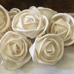 Oh! You're Lovely Rosa - Set Of 12 - Multiple Sizes Available Sola Wood Flower Sets