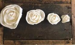 Oh! You're Lovely Rosa - Set Of 12 - Multiple Sizes Available Sola Wood Flower Sets