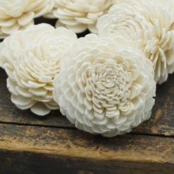 Oh! You're Lovely - Sola Wood Flowers Marigold - Bulk Wholesale 100 Pack