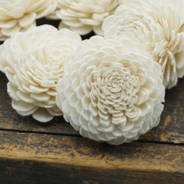 Oh! You're Lovely - Sola Wood Flowers Marigold - Bulk Wholesale 100 Pack