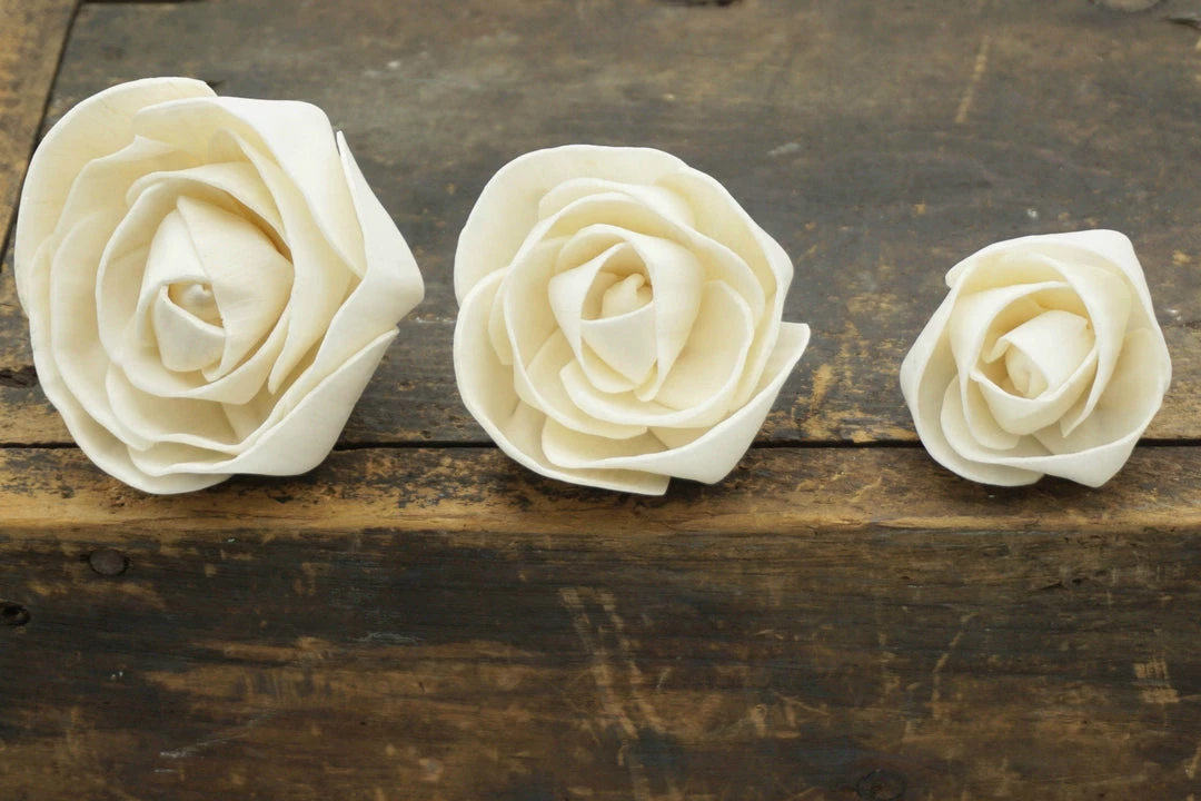 Oh! You're Lovely Lovely Flower - Set Of 12 - Multiple Sizes Available - Sola Wood Flower Sets