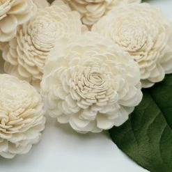 Oh! You're Lovely Marigold - Set Of 12 - Multiple Sizes Available - Sola Wood Flower Sets