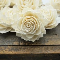 Oh! You're Lovely Sola Wood Flower Sets Waterlily - Set Of 12 - Multiple Sizes Available