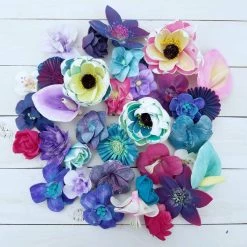 Oh! You're Lovely - Sola Wood Flowers Tropical Assortment - Set Of 50